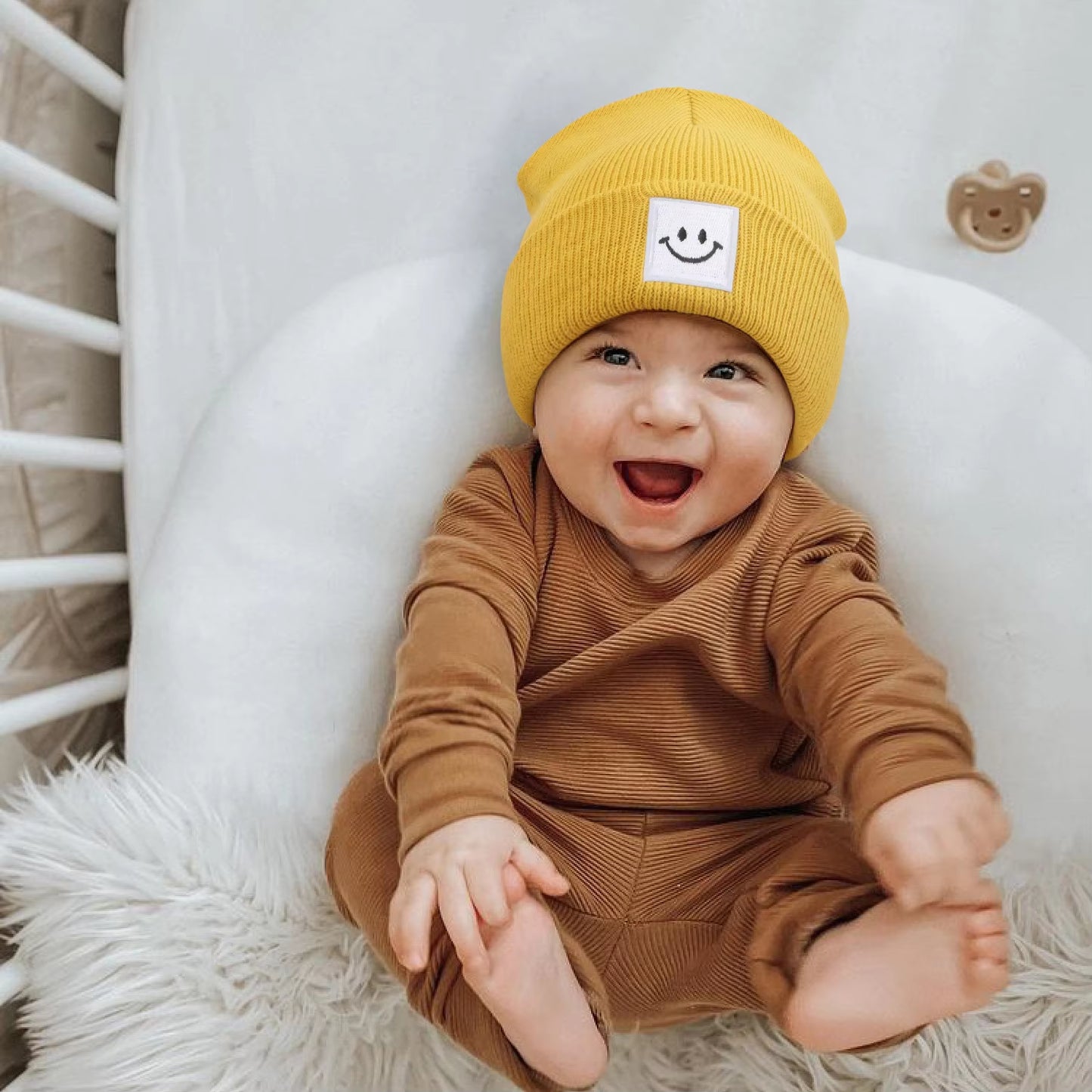 Kids Autumn Winter Hats for Newborn Crochet Beanie Toddler Boy Girl Cap Baby Photography Props Children Accessories Warmer Stuff