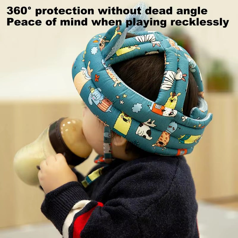 Baby Toddler Protective Cap Toddler Protective Helmet Baby Safety Hat Anti-Collision and Anti-Fall Toddler Protection Hats For