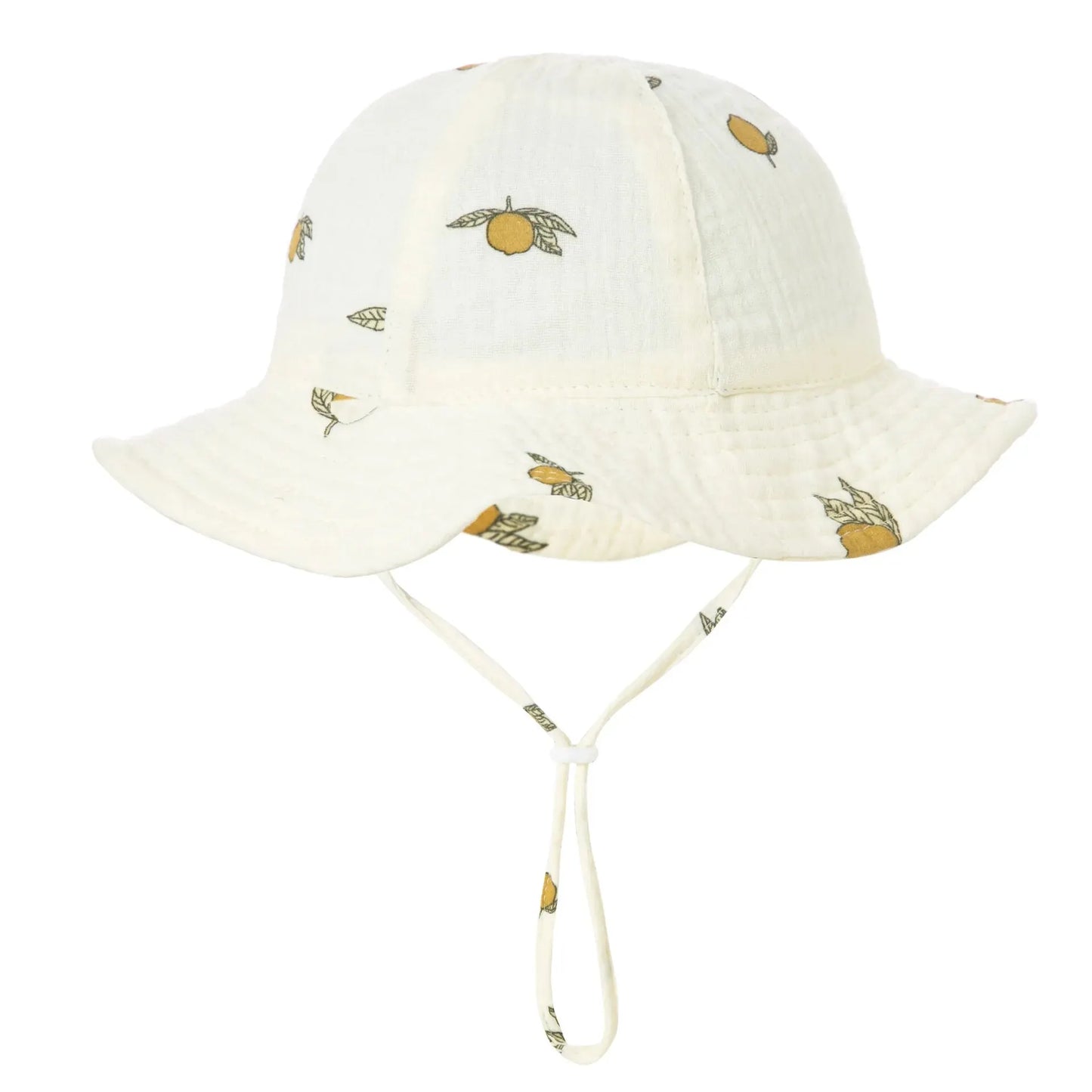 Baby Summer Sun Hat Cartoon Bear Infant Fisherman Cap Toddler Panama Basin Caps Large Brim Visors Outdoor Sunscreen Bonnet 아기모자