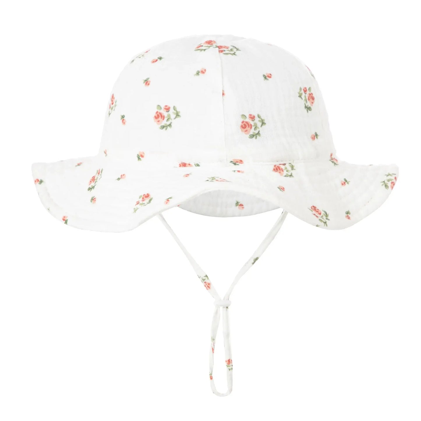 Baby Summer Sun Hat Cartoon Bear Infant Fisherman Cap Toddler Panama Basin Caps Large Brim Visors Outdoor Sunscreen Bonnet 아기모자